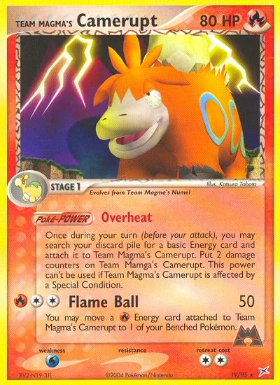 Team Magma's Camerupt · Team Magma vs Team Aqua
