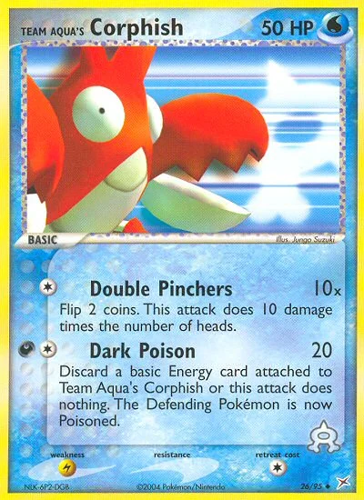 Team Aqua's Corphish · Team Magma vs Team Aqua