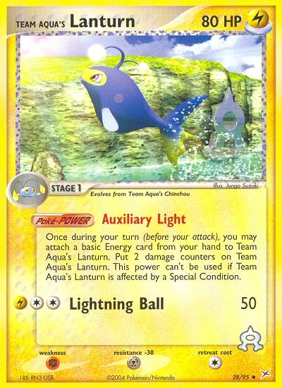 Team Aqua's Lanturn · Team Magma vs Team Aqua