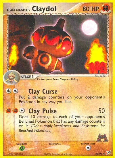 Team Magma's Claydol · Team Magma vs Team Aqua