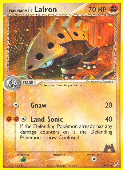 Team Magma's Lairon · Team Magma vs Team Aqua