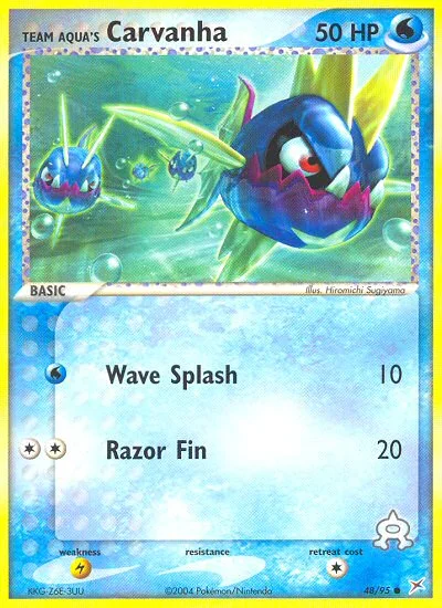 Team Aqua's Carvanha · Team Magma vs Team Aqua