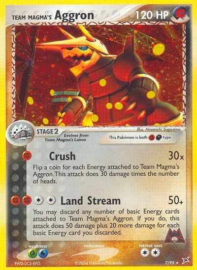 Team Magma's Aggron · Team Magma vs Team Aqua