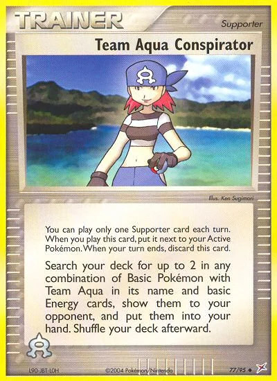 Team Aqua Conspirator · Team Magma vs Team Aqua