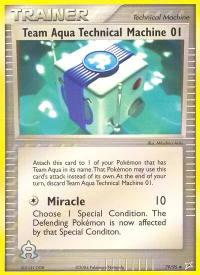 Team Aqua Technical Machine 01 · Team Magma vs Team Aqua