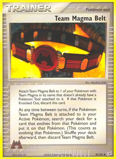 Team Magma Belt · Team Magma vs Team Aqua