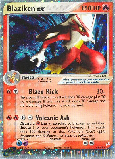 Blaziken ex · Team Magma vs Team Aqua