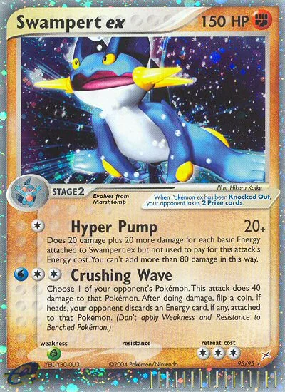 Swampert ex · Team Magma vs Team Aqua