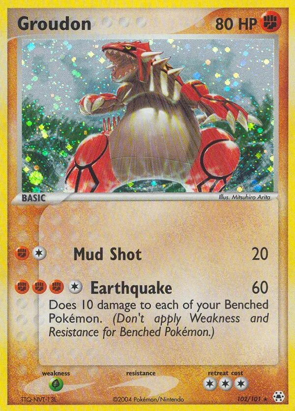 Groudon · Hidden Legends