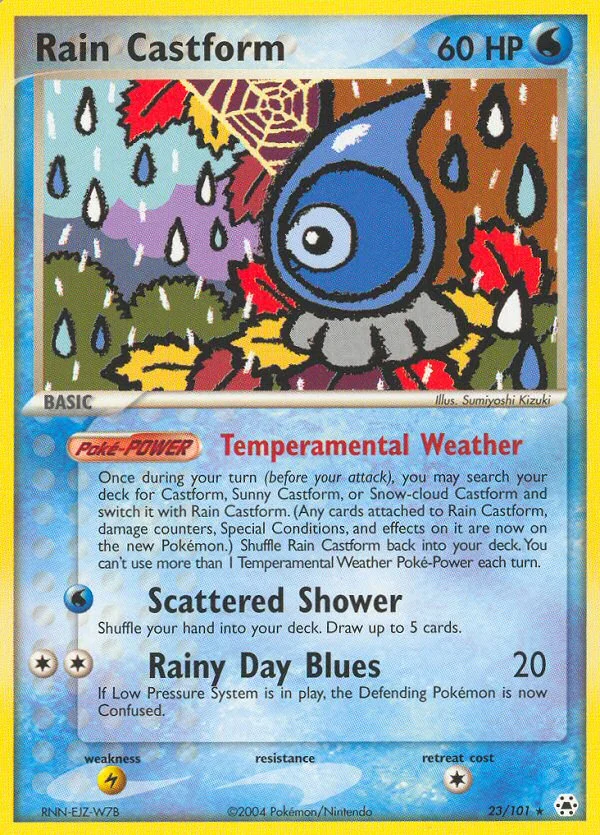 Rain Castform · Hidden Legends