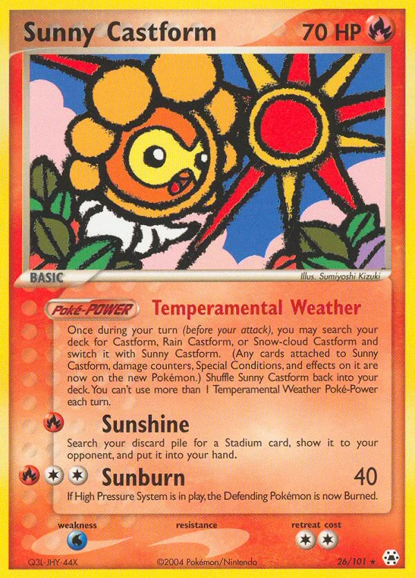 Sunny Castform · Hidden Legends
