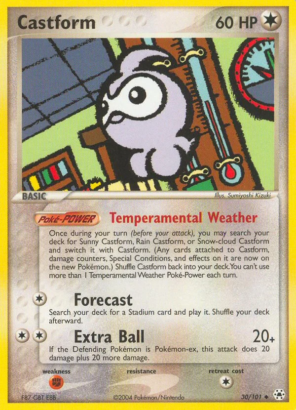 Castform · Hidden Legends