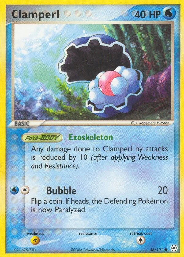 Clamperl · Hidden Legends