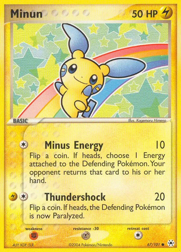 Minun · Hidden Legends