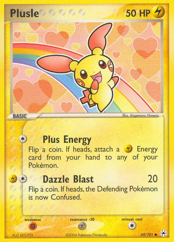 Plusle · Hidden Legends