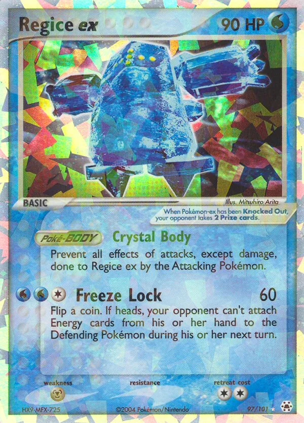 Regice ex · Hidden Legends