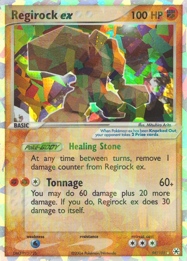 Regirock ex · Hidden Legends