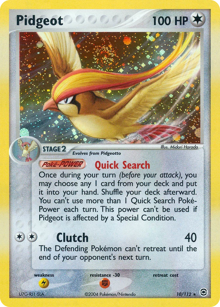 Pidgeot · FireRed & LeafGreen