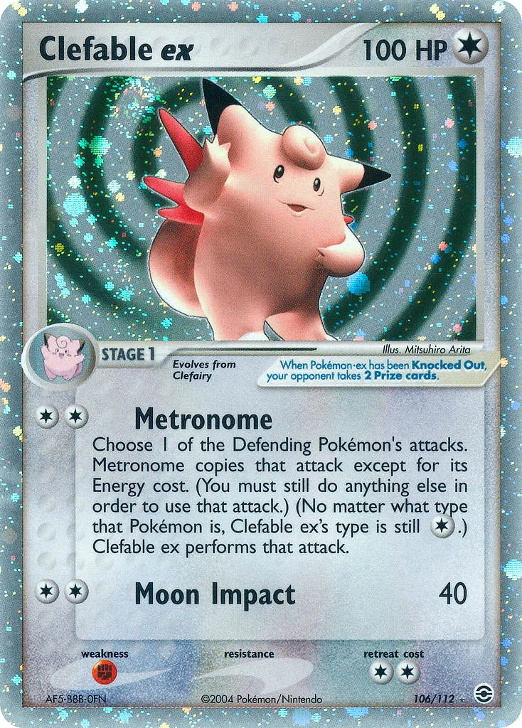 Clefable ex · FireRed & LeafGreen