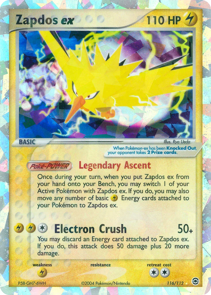 Zapdos ex · FireRed & LeafGreen