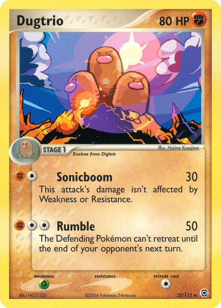 Dugtrio · FireRed & LeafGreen