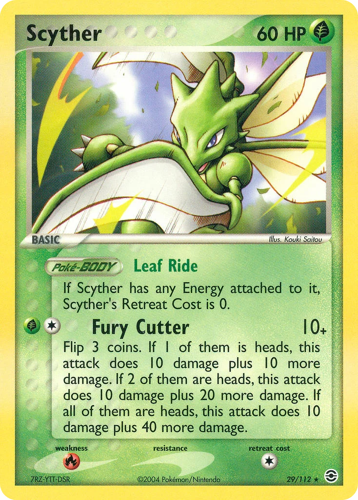 Scyther · FireRed & LeafGreen