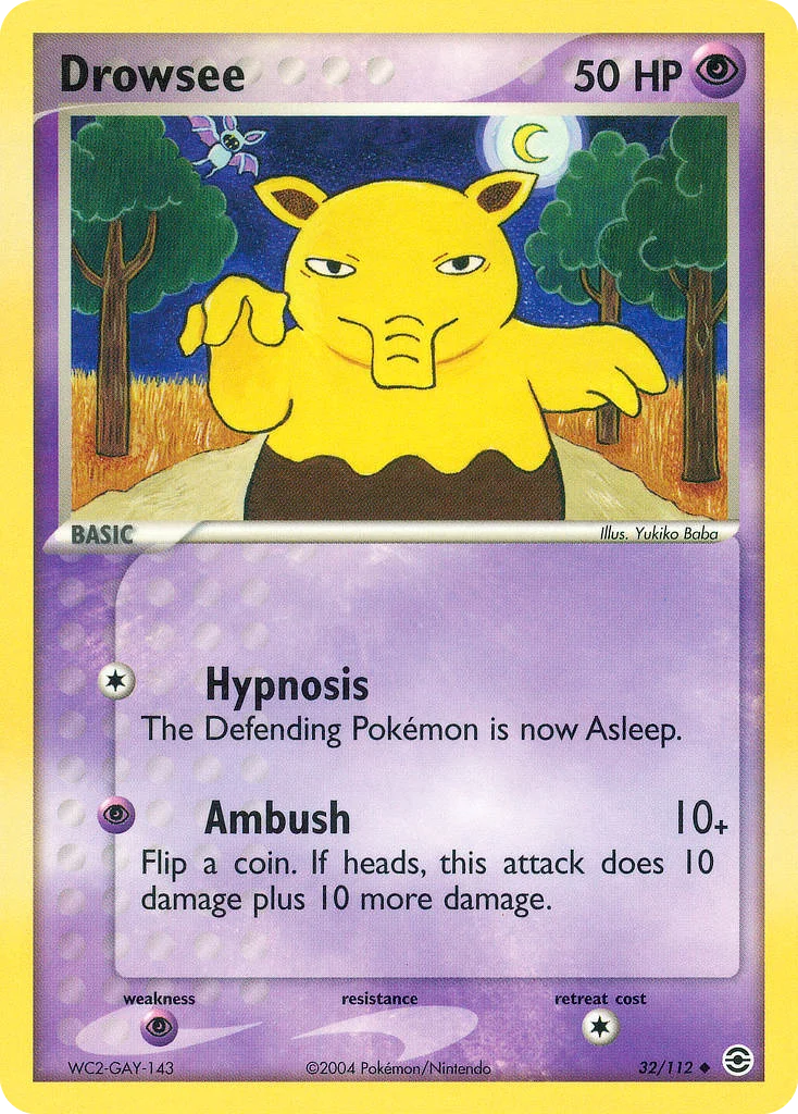 Drowzee · FireRed & LeafGreen