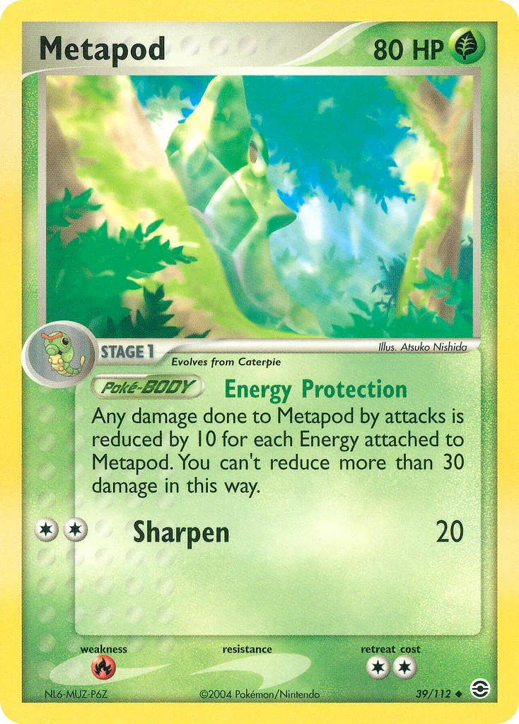 Metapod · FireRed & LeafGreen