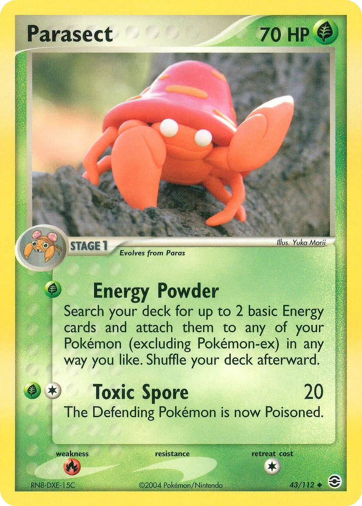Parasect · FireRed & LeafGreen