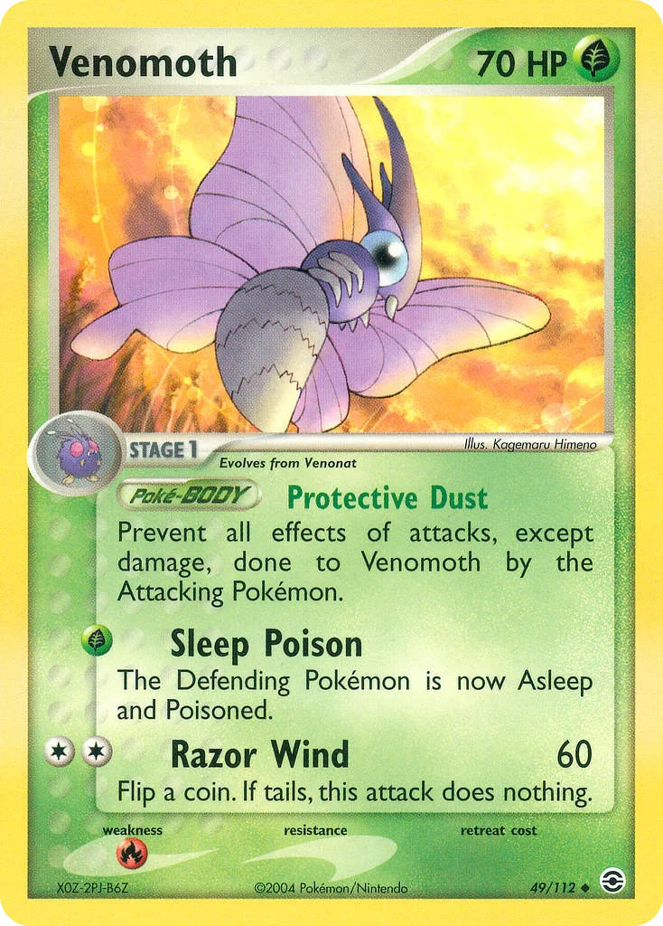 Venomoth · FireRed & LeafGreen