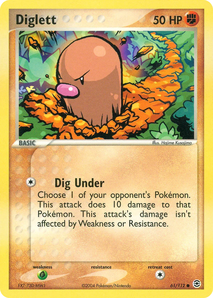 Diglett · FireRed & LeafGreen