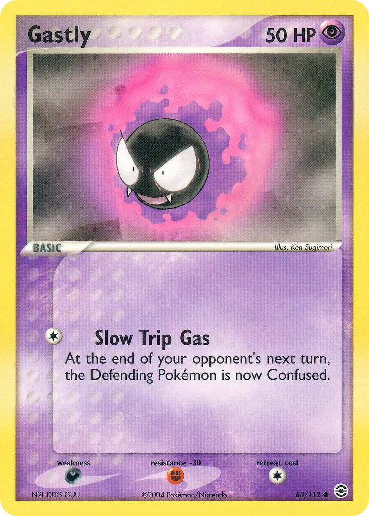 Gastly · FireRed & LeafGreen