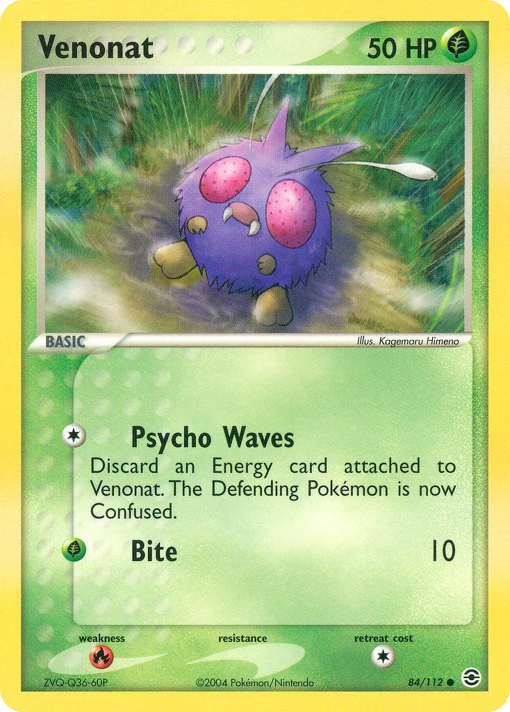 Venonat · FireRed & LeafGreen