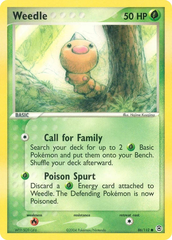 Weedle · FireRed & LeafGreen