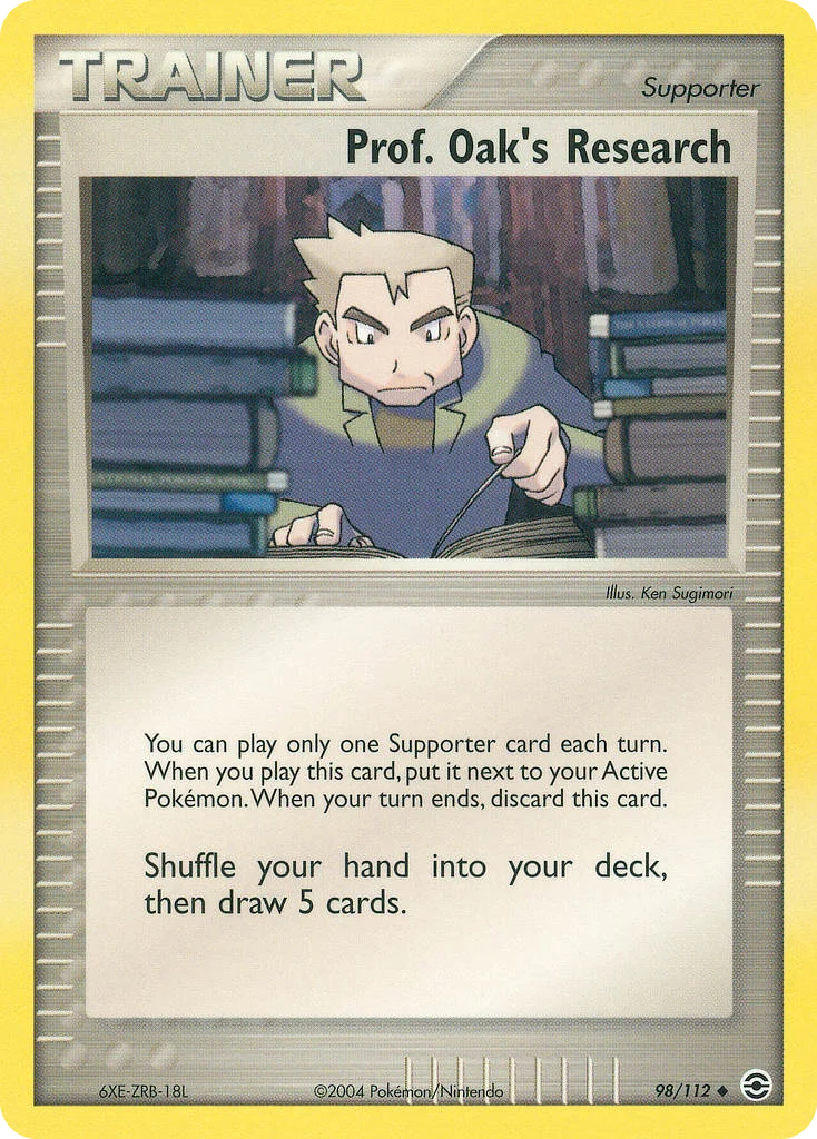 Prof. Oak's Research · FireRed & LeafGreen