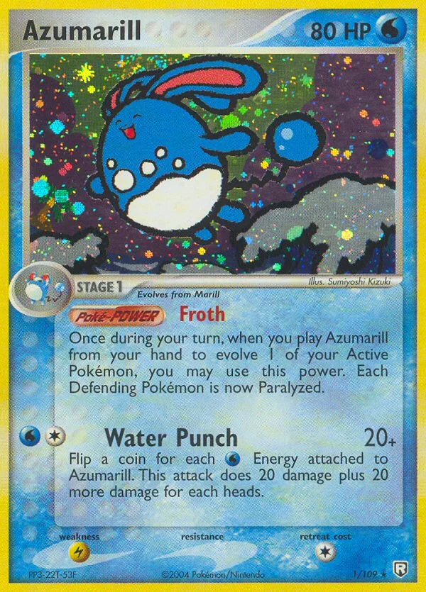 Azumarill · Team Rocket Returns