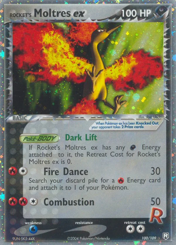 Rocket's Moltres ex · Team Rocket Returns