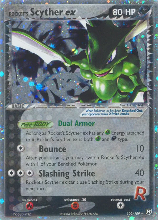 Rocket's Scyther ex · Team Rocket Returns
