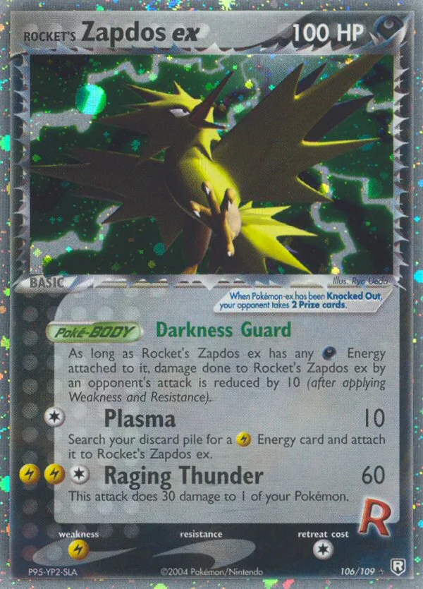Rocket's Zapdos ex · Team Rocket Returns