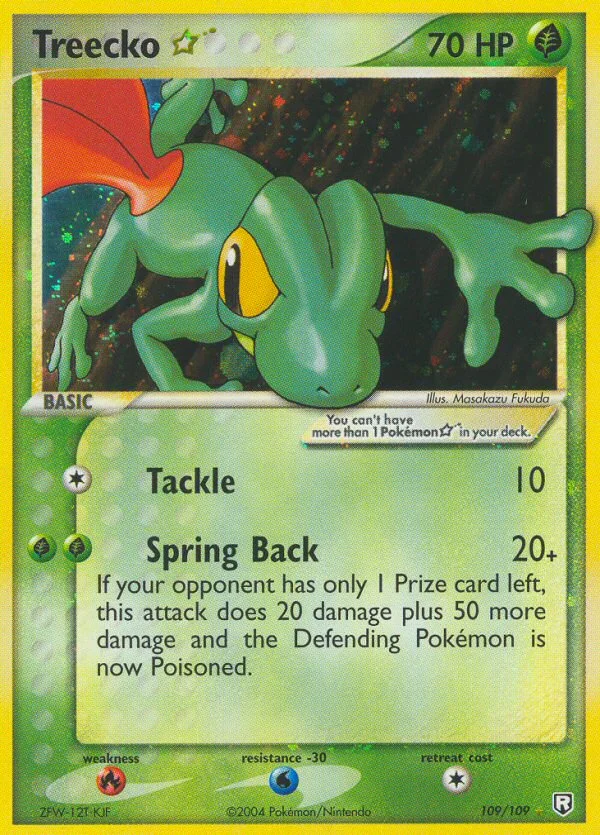 Treecko ☆ · Team Rocket Returns