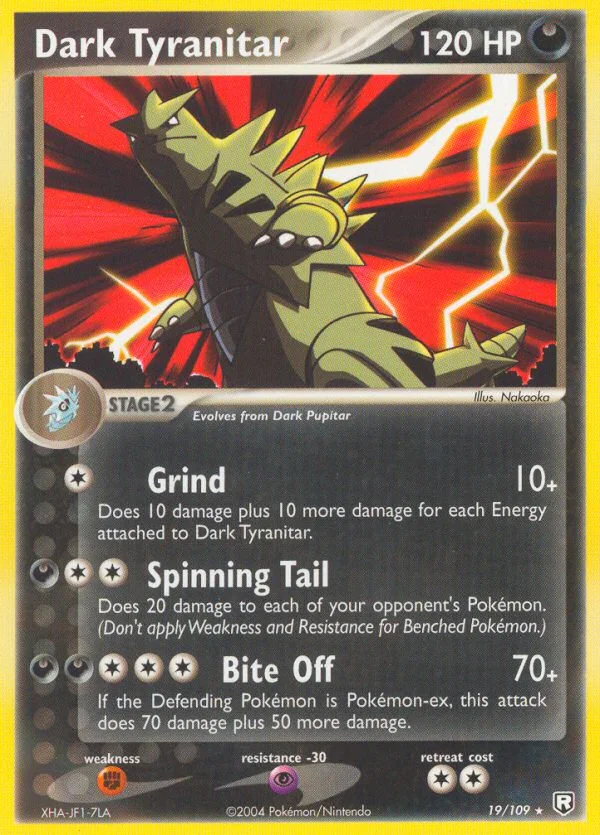 Dark Tyranitar · Team Rocket Returns