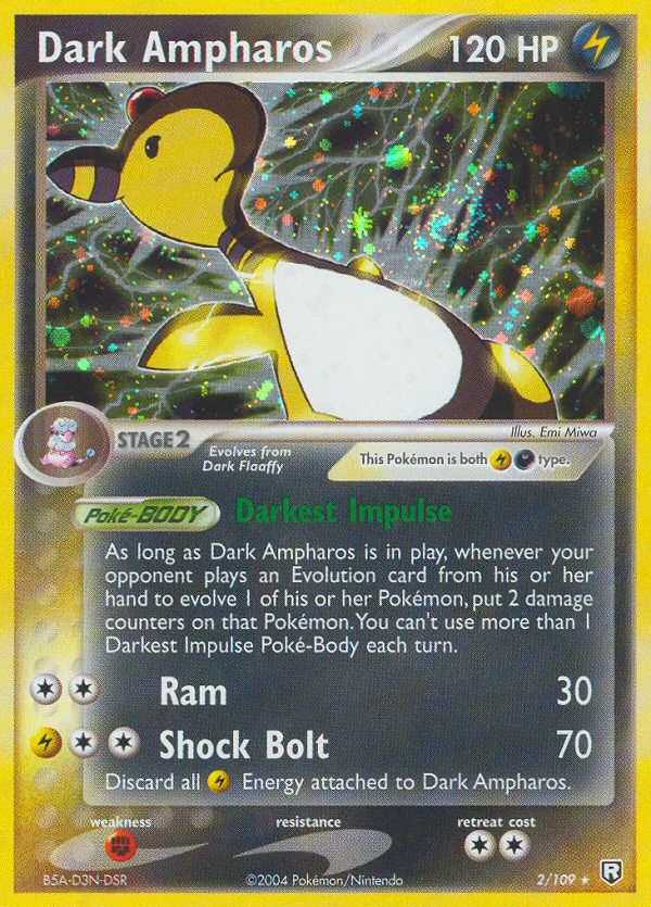 Dark Ampharos · Team Rocket Returns