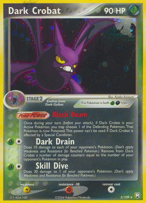 Dark Crobat · Team Rocket Returns