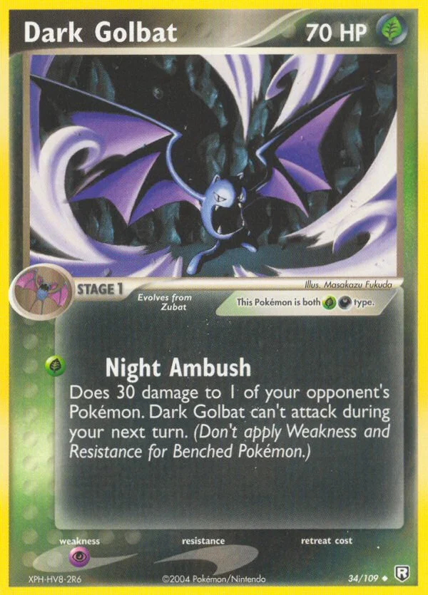 Dark Golbat · Team Rocket Returns