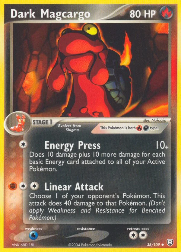 Dark Magcargo · Team Rocket Returns