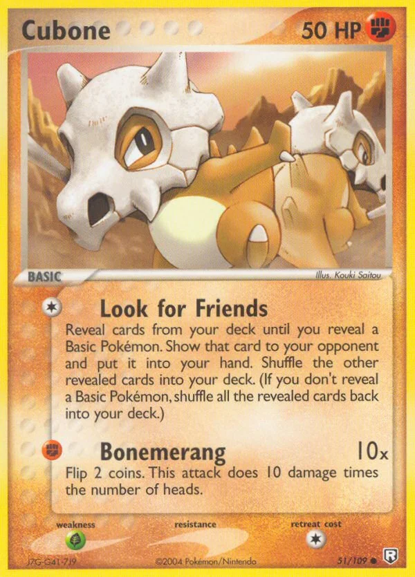 Cubone · Team Rocket Returns
