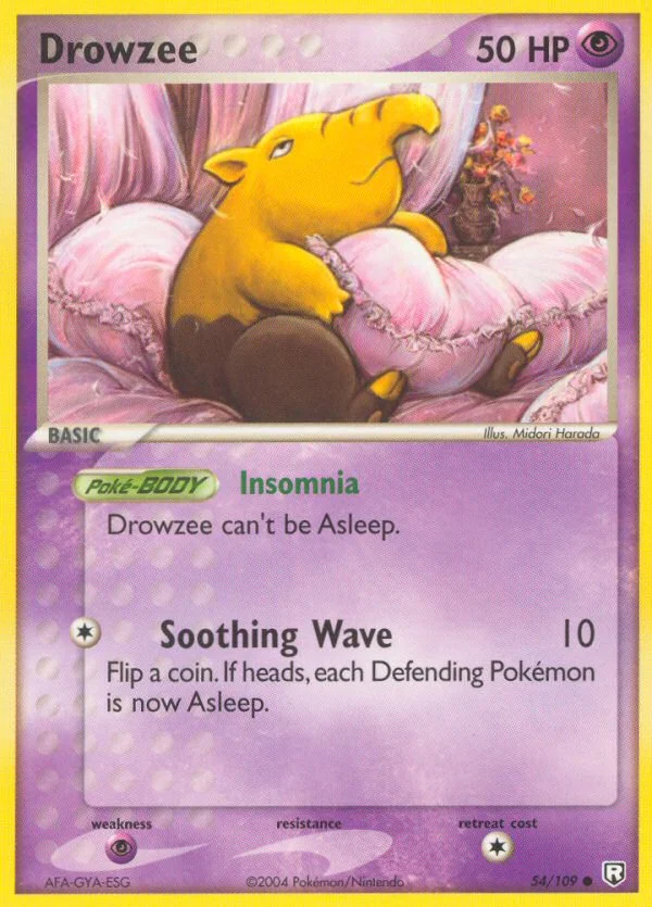 Drowzee · Team Rocket Returns