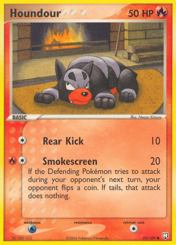 Houndour · Team Rocket Returns