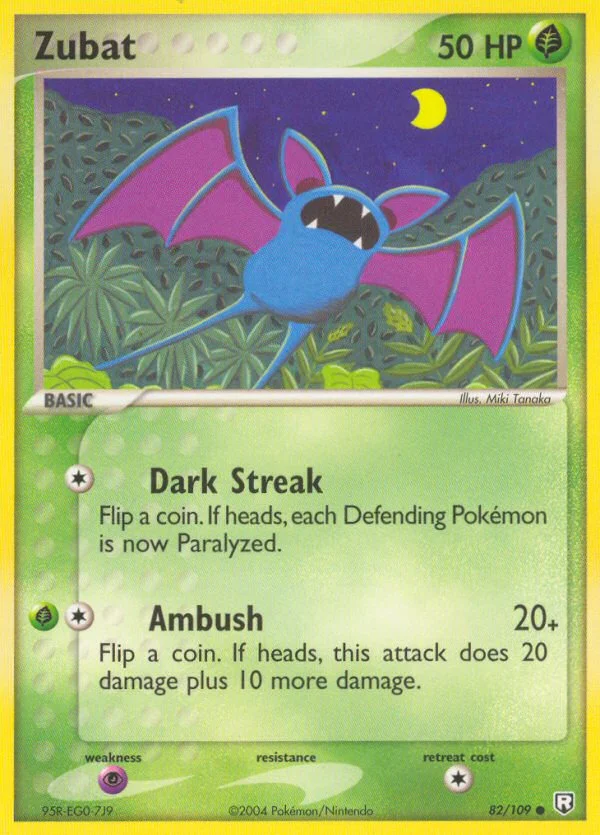 Zubat · Team Rocket Returns