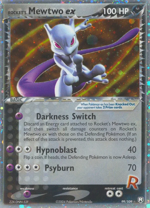 Rocket's Mewtwo ex · Team Rocket Returns